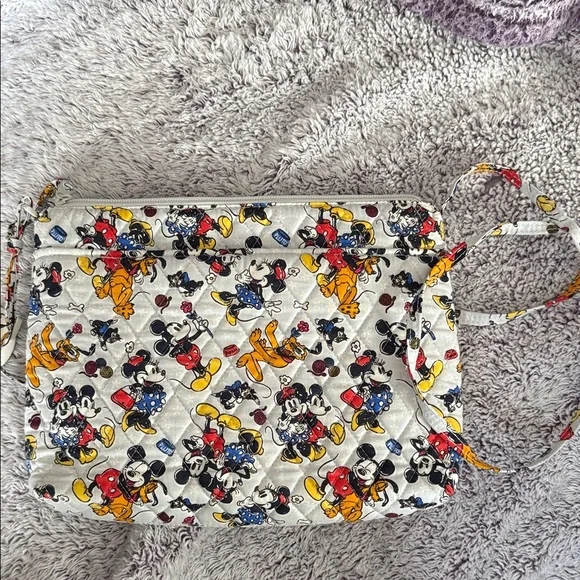 Vera Bradley Mickey Mouse Large Hipster Crossbody - Multi Color - Picture 1 of 5